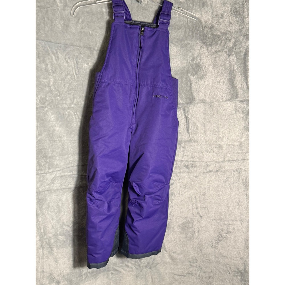 Arctix Toddler Purple Insulated Snow Bib Overalls Ski Pants‎ Size 4T